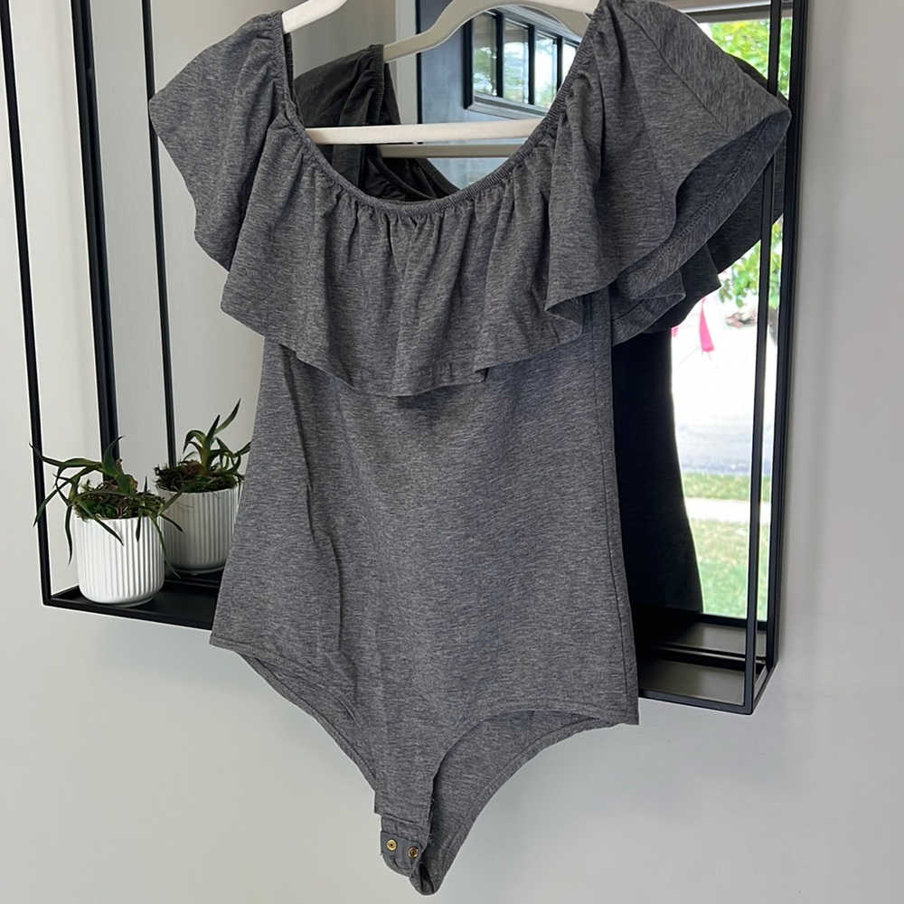 Jcrew Gray Bodysuit